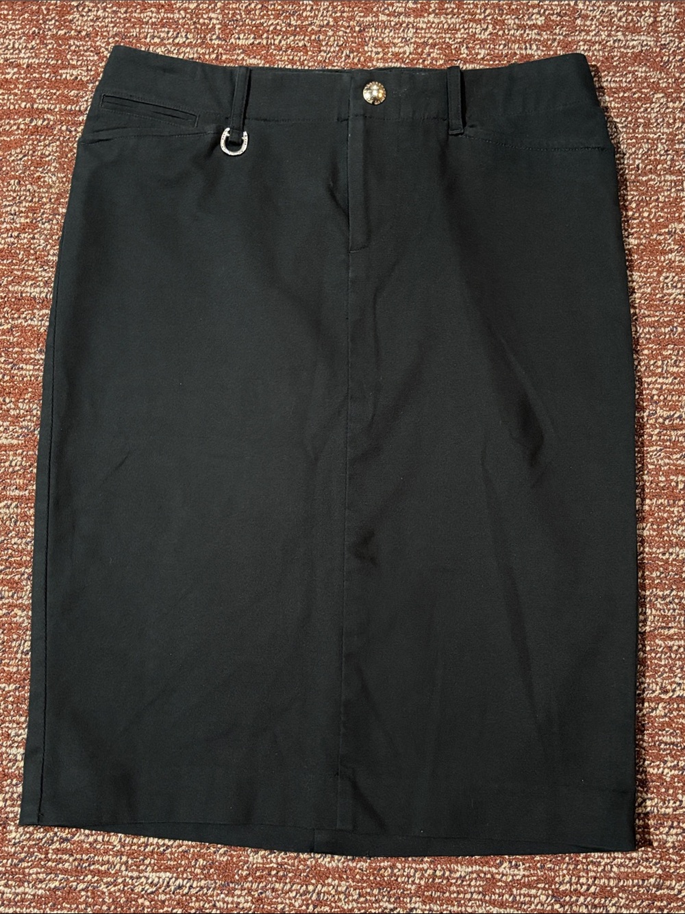 Ralph Lauren Black Pencil Skirt classic preppy timeless equestrian 2